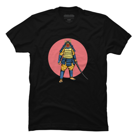 Japanese samurai warrior young pink mask by ThreeSecond