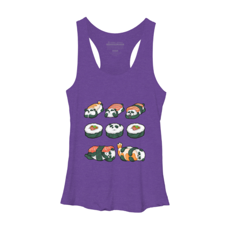 Panda Sushi T-Shirt by Cutemeow