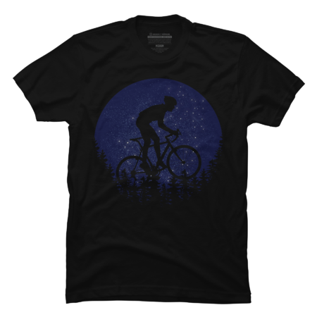 cycling at night with the stars by berwies