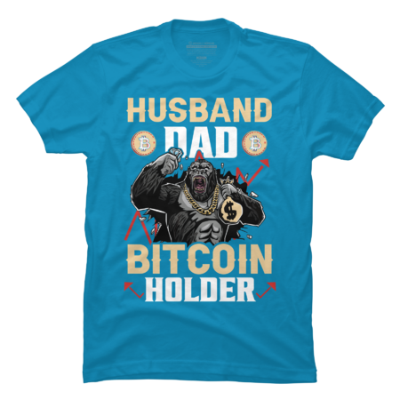Husband Dad Bitcoin Holder by Andra90