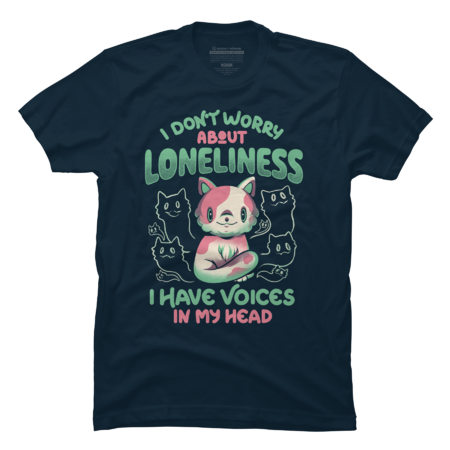 I Have Voices In My Head - Funny Cat Gift by EduEly