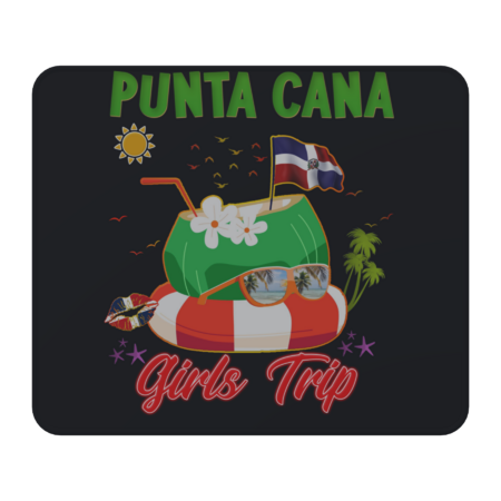 Punta Cana Dominican Republic Girls Trip Group Matching by Nzgiftsdesign