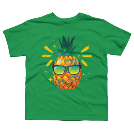 Funny Pineapple T-Shirt by ArtsByAsia
