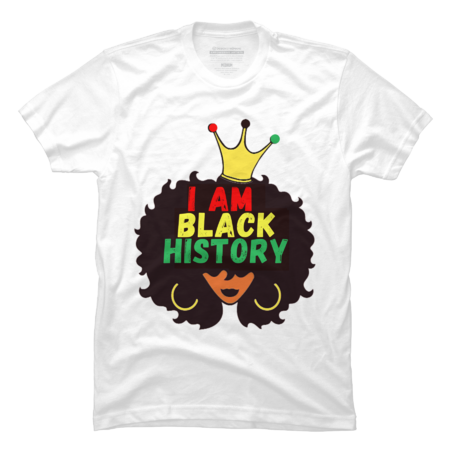 I Am Black History Month Melanin Men Women Kids Boys &amp; Girls by SHOPP