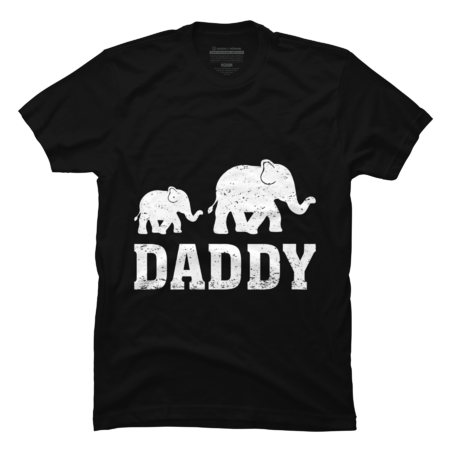 Elephant Animal Lover Daddy Elephant Father's Day by SazadIM