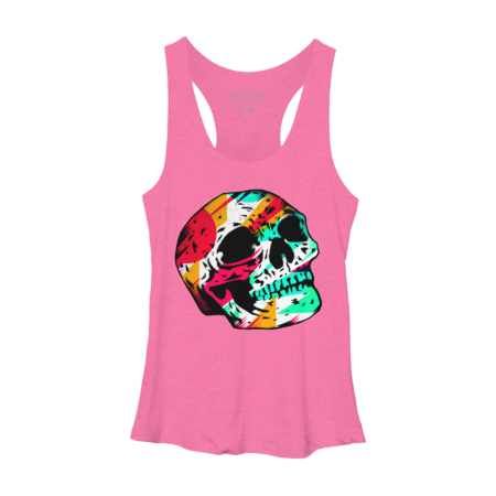 Skull and Color by Mitxeldotcom