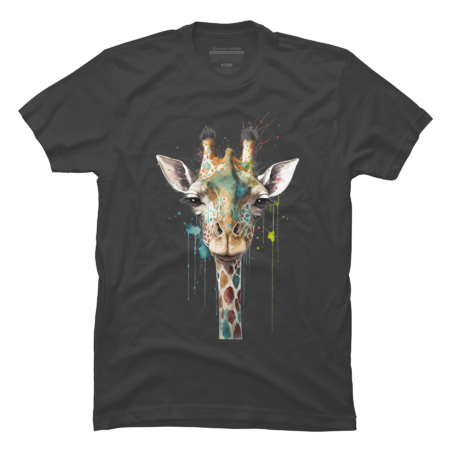 The giraffe's gaze by Manindamoon