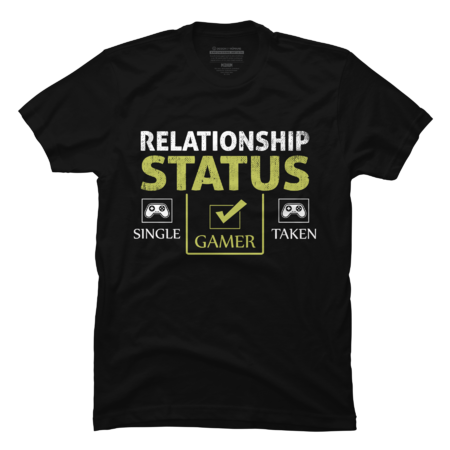 Relationship Status is Gamer by Awtix