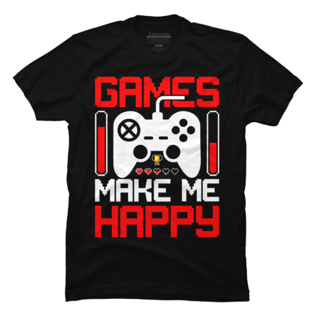 Games Make me Happy by Awtix