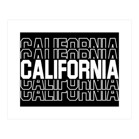 California Us State by rksbdi