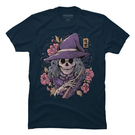 Magic Death - Witch Skull Goth Gift by EduEly