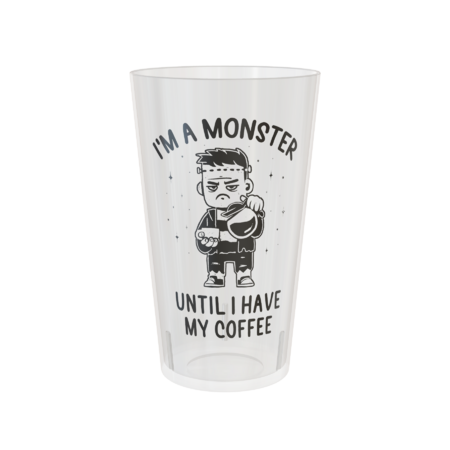 I'm a Monster Until I Have My Coffee - Funny Grumpy Gift by EduEly
