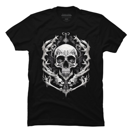 Bone gothic skull by Mectonsa