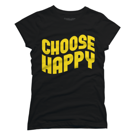 Choose Happy Text by SweetBelleDesigns