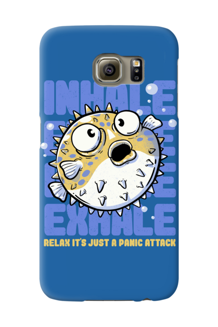 Just a Panic Attack - Funny Fish Sarcasm Gift by EduEly