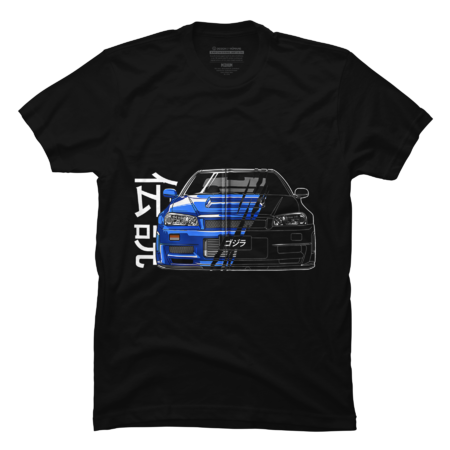 Racecar Tuning Car T-Shirt by Marilynart