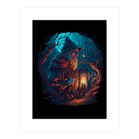 Magical Light in the Dark Forest by rodrigoraiol