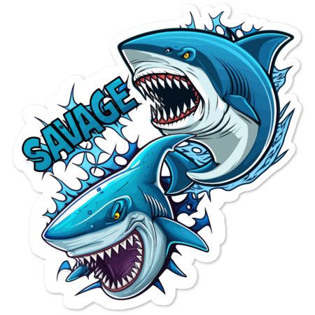 Sharks Savage by MishMashMuddlez