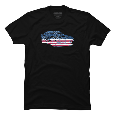 fast ride American flag by Designer1987
