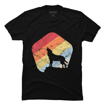 Wolf Howling Wildlife T-Shirt by Vector216