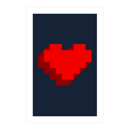 8-Bit Heart by TheJoseVargas
