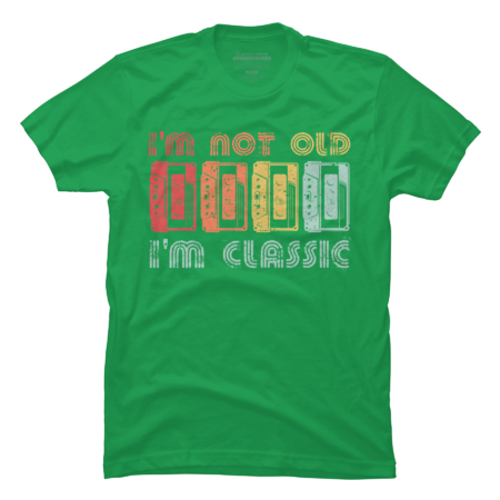 I'm not Old I'm Classic Retro Mixed Tape by LuckyU