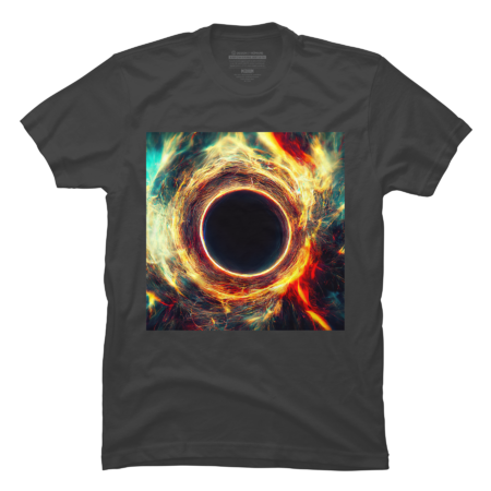 Black hole Abstract Space Art by IssaShoping
