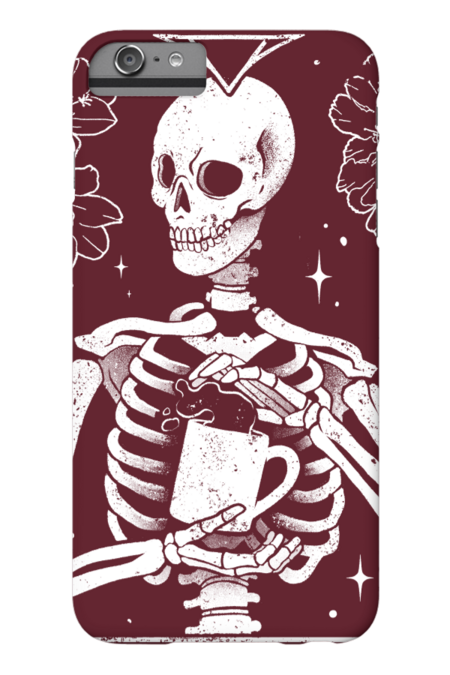 The Coffee - Death Skull Evil Gift by EduEly