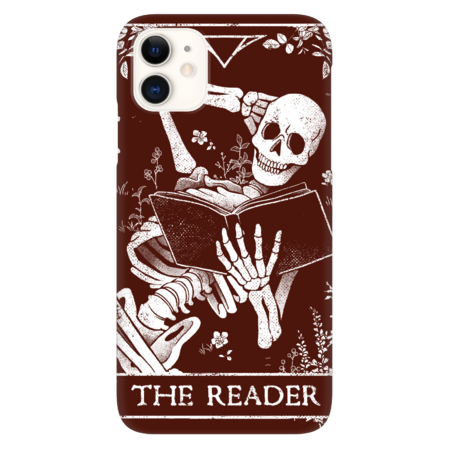 The Reader - Death Skull Book Gift by EduEly