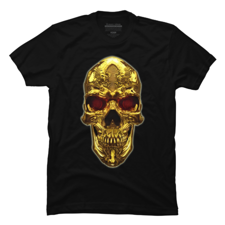 Royal Skulls #768 Cyber Skull Fantasy Skeleton face by RoyalSkulls