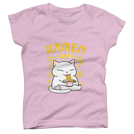 Chubby Cat Ramen Lover by TakedaArt