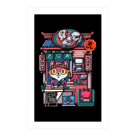 Cat Sashimi Stall
