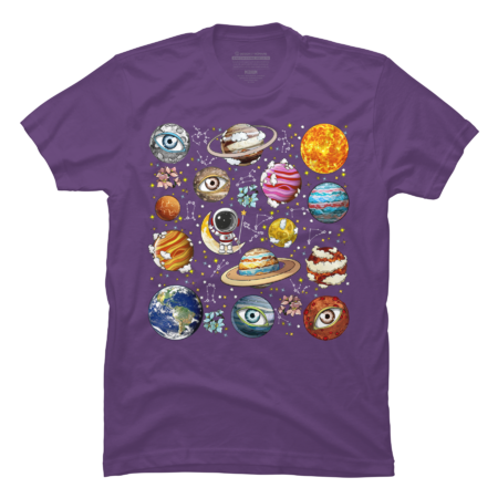 Space Astronaut Planet Evil Eye by everpop