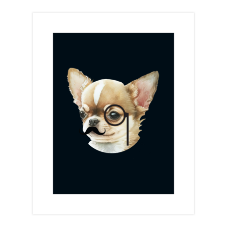 Cute Chihuahua Dog Lover by SharazetteDesigns