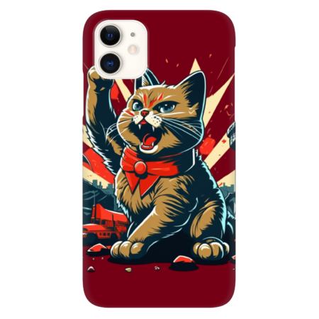 Soviet Captain Meme Cat Red Army Funny by ElPapaStore