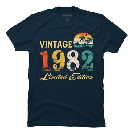 Vintage 1982 Limited Edition Born In 1982 Birthday Gifts by KenDS