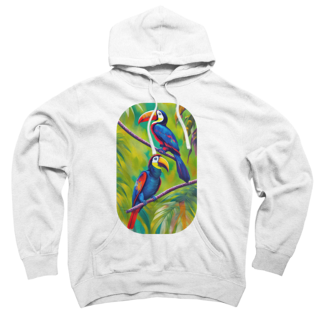 Colorful Toucan Bird Art by Blok45