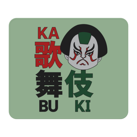 Kabuki Head Kanjisetas by Kanjisetas