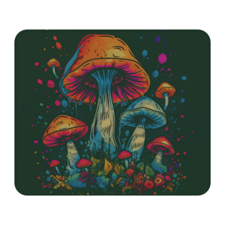 Magic Mushroom Frens by JensenArt