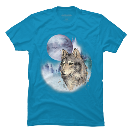Wolf Full Moon by BKStylish