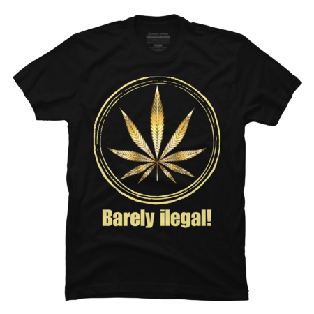 Barely ilegal! - Marijuana Leaf by Koalafish