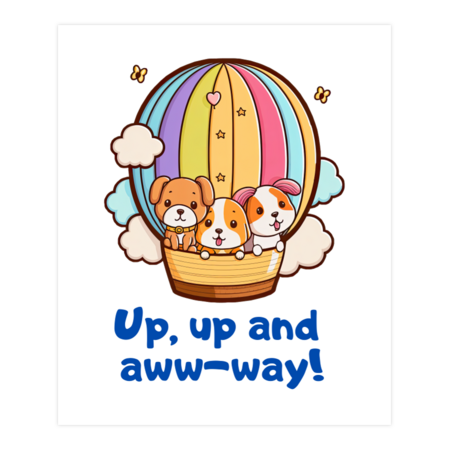Up, up and aww-way! by Koalafish