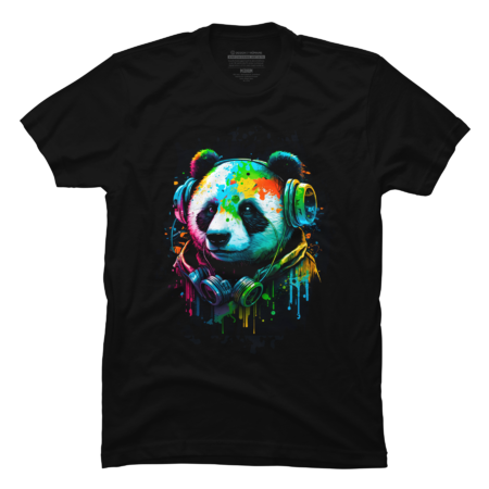 Abstract Panda Bear by Creative24art