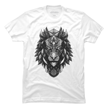 SACRED WHITE LION by VectorVolt