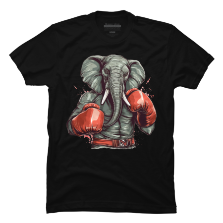 Boxing Elephant Boxer Funny Elephant Graphic