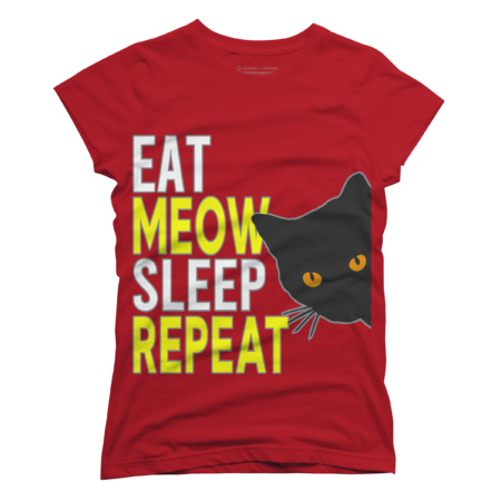 Eat Meow Sleep Repeat by alvareproject
