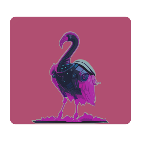 Cyberpunk Flamingo (V2) by JoakoZeta