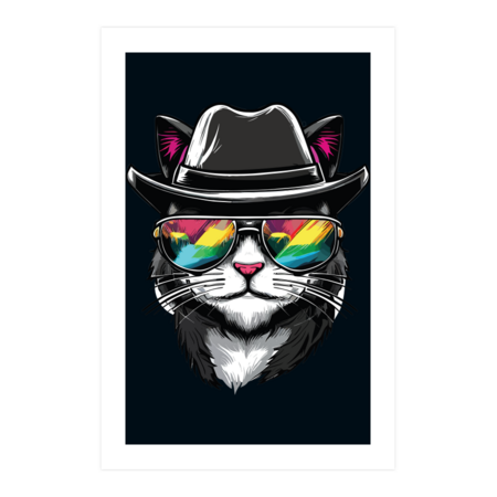 Feline Mobster: The Dapper Kitty in Shades