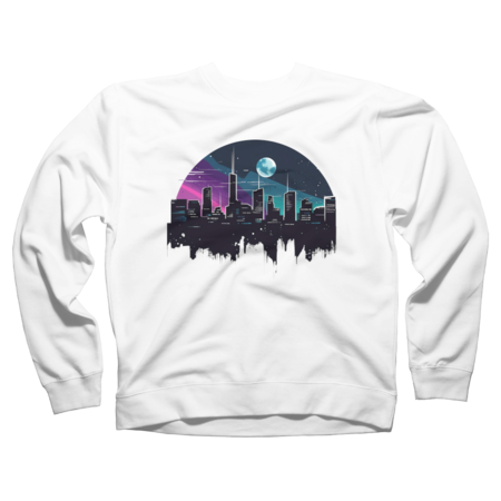 Cool City - Cool and Trendy City Skyline T-Shirt by AlunderART