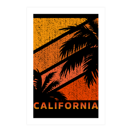 California Retro Sunset - Summer Vibes 2023 by AlunderART